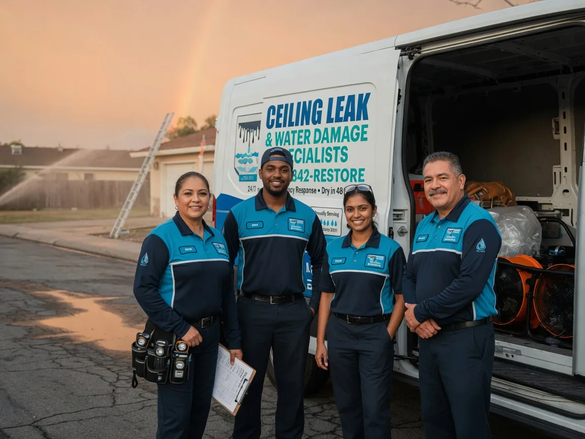 Ceiling Leak Cleanup company in Ellisville, IL